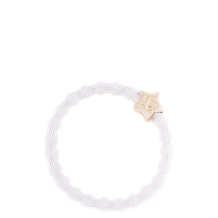 Accessories By Eloise | Gold Star-White