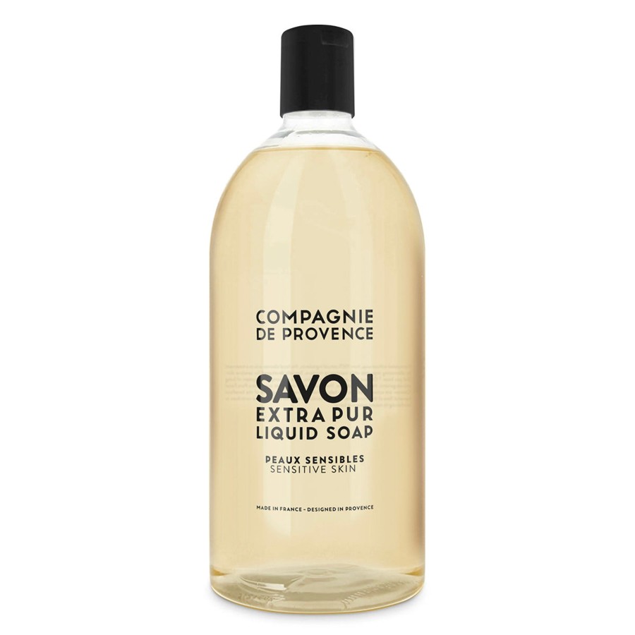 Skincare Compagnie de Provence | Liquid Marseille Soap Refill 33.8 Fl. Oz.-Sensitive Skin