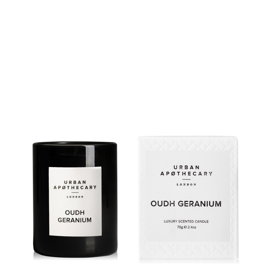 Home Urban Apothecary London | Oudh Geranium Mini Candle