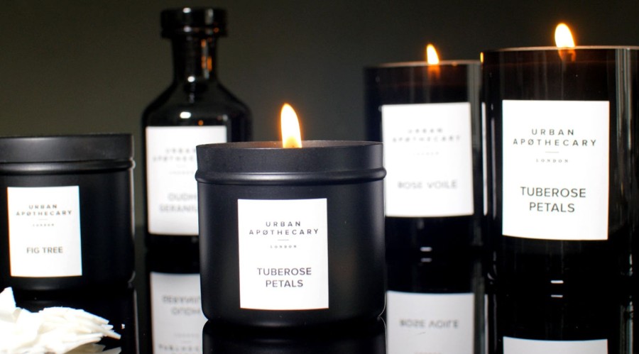 Home Urban Apothecary London | Tuberose Petals Candle