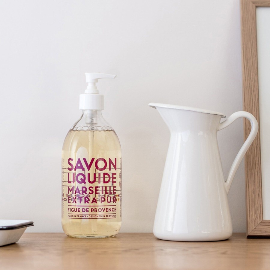 Beauty Compagnie de Provence | Liquid Marseille Soap & Refill Set-Fig Of Provence