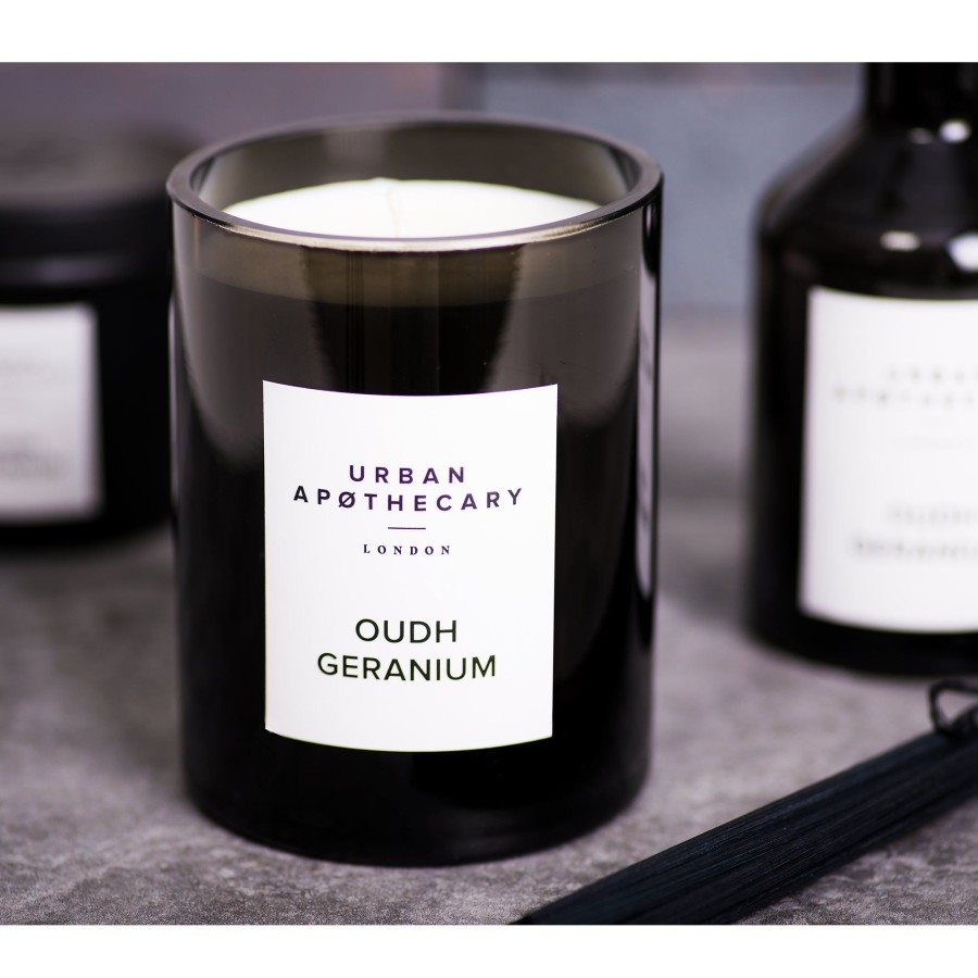 Home Urban Apothecary London | Oudh Geranium Candle