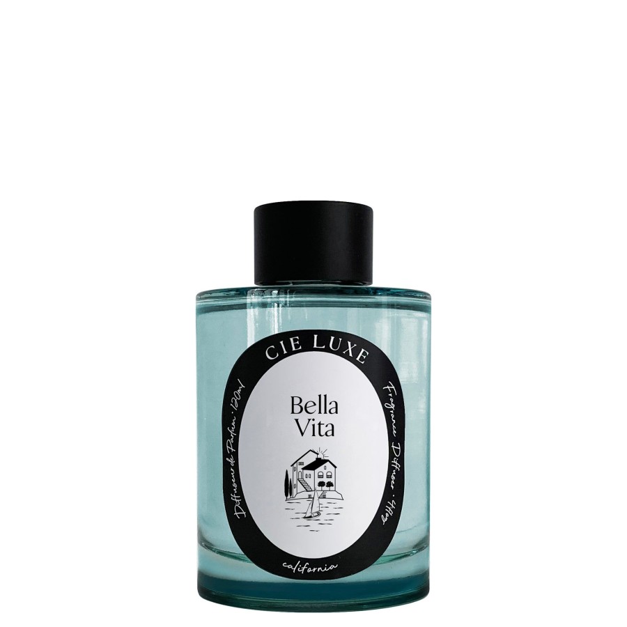 Home Cie Luxe California | Bella Vita Reed Diffuser, 4Fl Oz