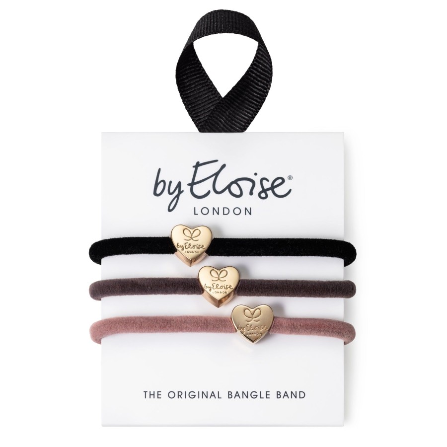 Accessories By Eloise | Sumptuous Velvet 3 Bangle Bands Set