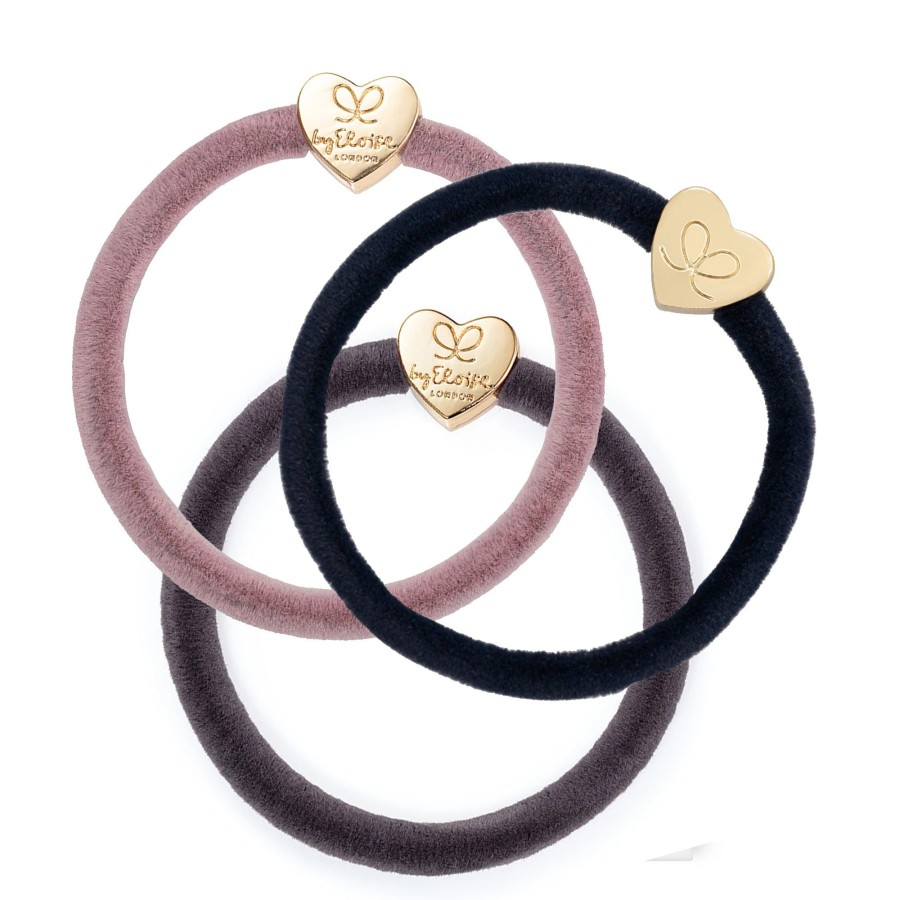 Accessories By Eloise | Sumptuous Velvet 3 Bangle Bands Set