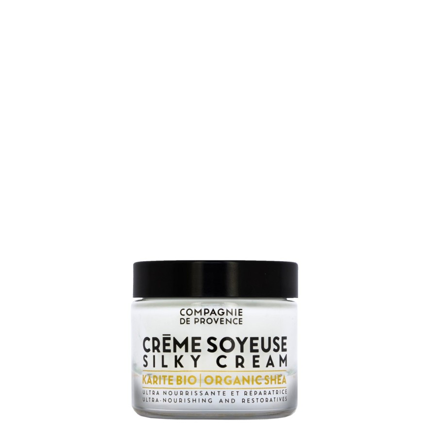 Skincare Compagnie de Provence | Silk Face Cream 1.6 Fl. Oz.-Karite (Shea Butter)