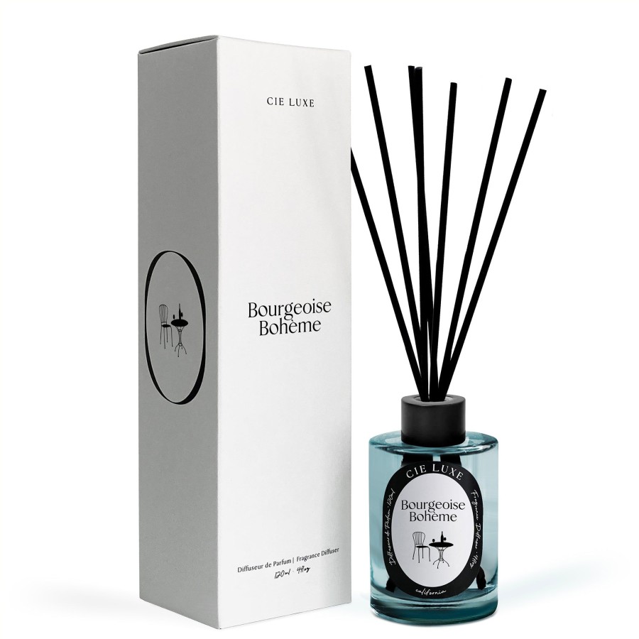 Home Cie Luxe California | Bourgeoise Boheme Reed Diffuser, 4Fl Oz