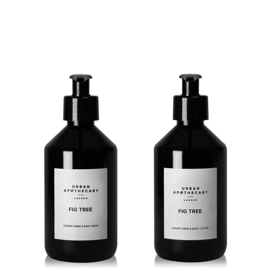 Beauty Urban Apothecary London | Fig Tree Luxury Hand & Body Wash + Hand & Body Lotion