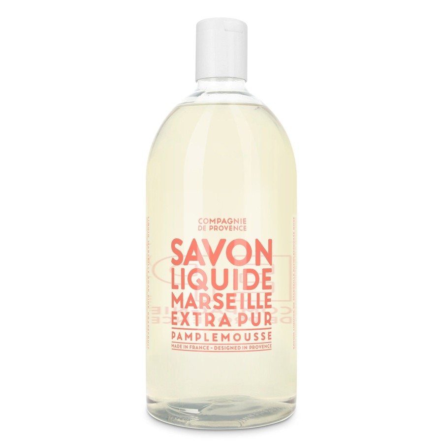 Beauty Compagnie de Provence | Liquid Marseille Soap Refill 33.8 Fl. Oz.-Pink Grapefruit