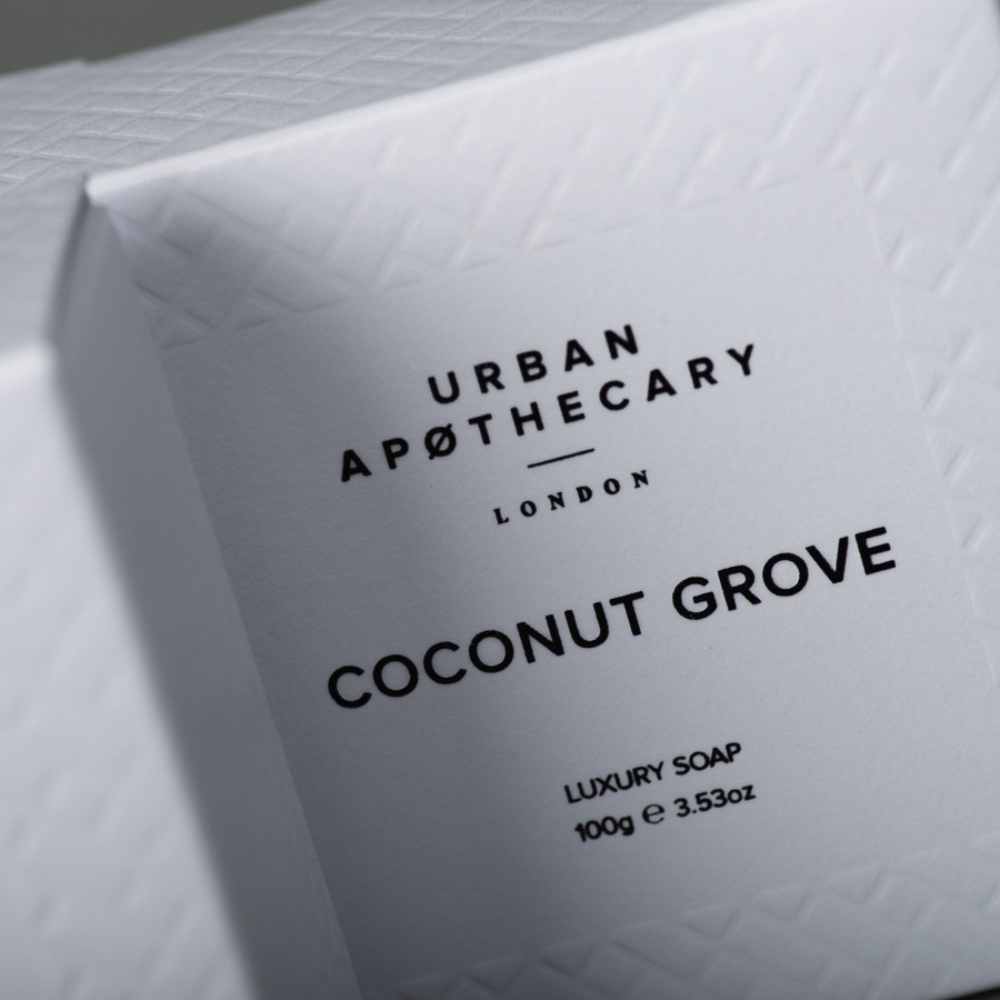 Home Urban Apothecary London | Body & Home Wanderlust Soap + Candle Gift Set, Coconut Grove