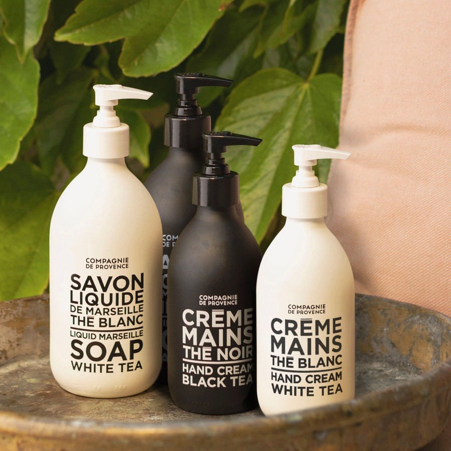 Beauty Compagnie de Provence | Liquid Marseille Soap & Hand Cream Set-White Tea