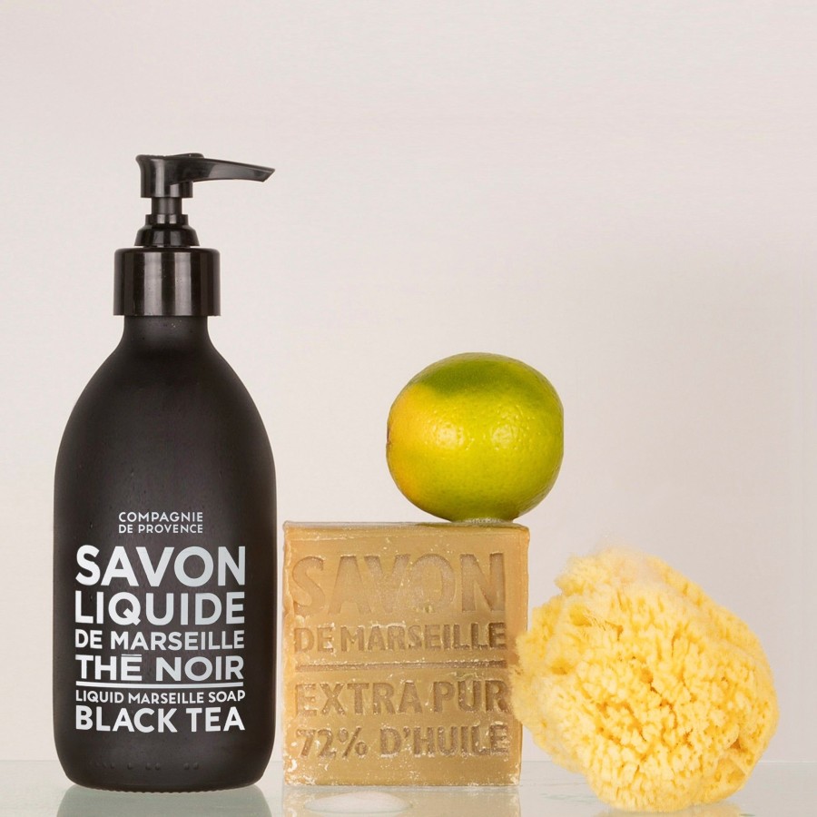 Beauty Compagnie de Provence | Liquid Marseille Soap 10 Fl. Oz.-Black Tea