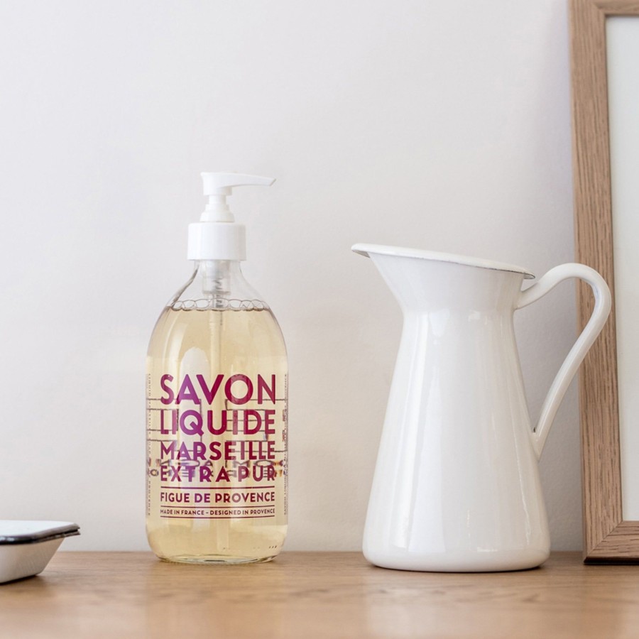 Beauty Compagnie de Provence | Liquid Marseille Soap & Refill Set-Fig Of Provence