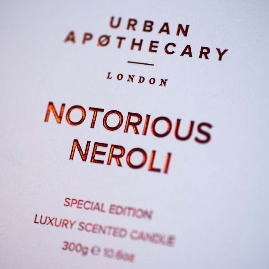 Home Urban Apothecary London | Notorious Neroli, Ruby Red Candle