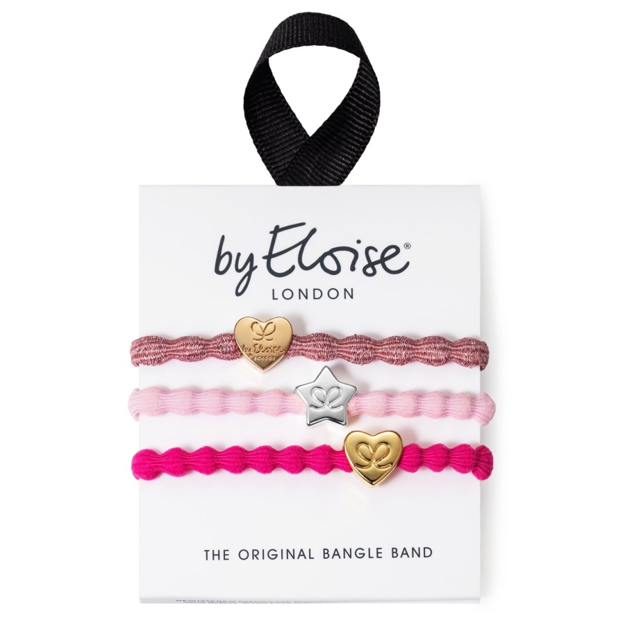 Accessories By Eloise | Pretty In Pink 3 Bangle Bands Set