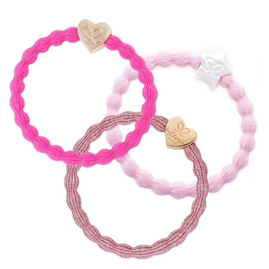 Accessories By Eloise | Pretty In Pink 3 Bangle Bands Set