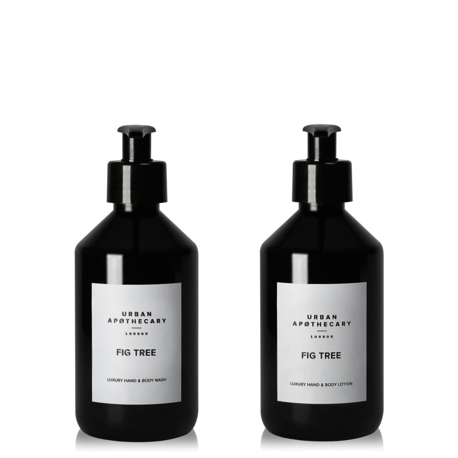 Beauty Urban Apothecary London | Fig Tree Luxury Hand & Body Wash + Hand & Body Lotion