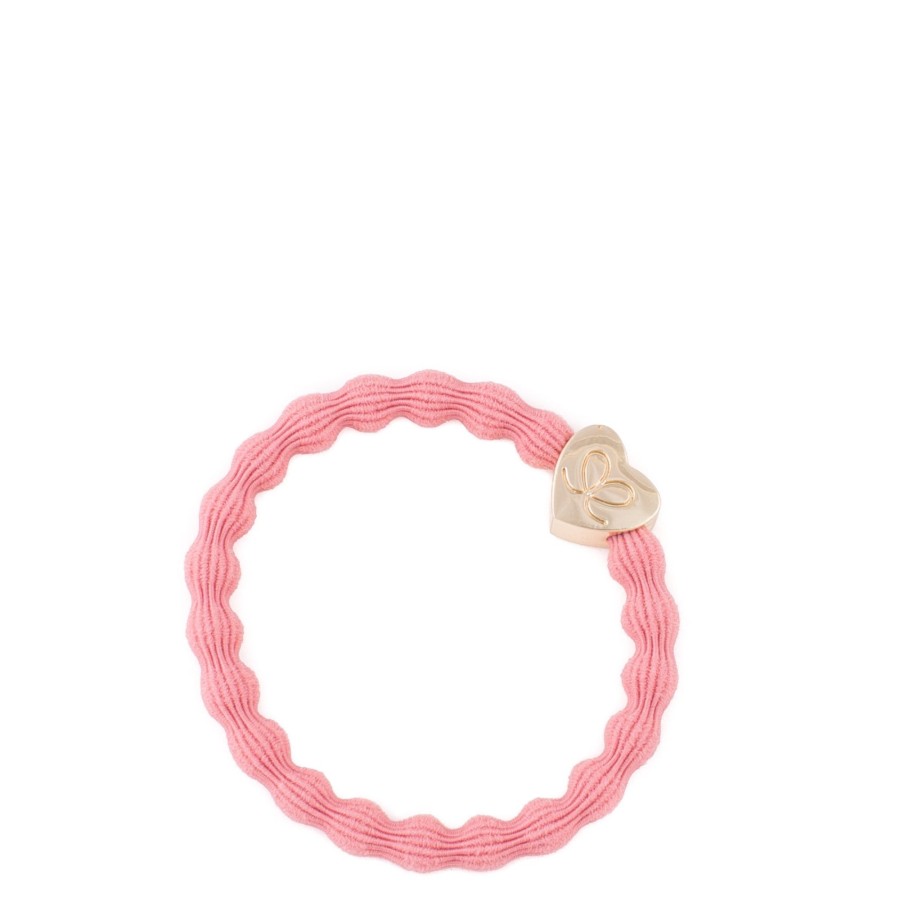 Accessories By Eloise | Gold Heart-Coral