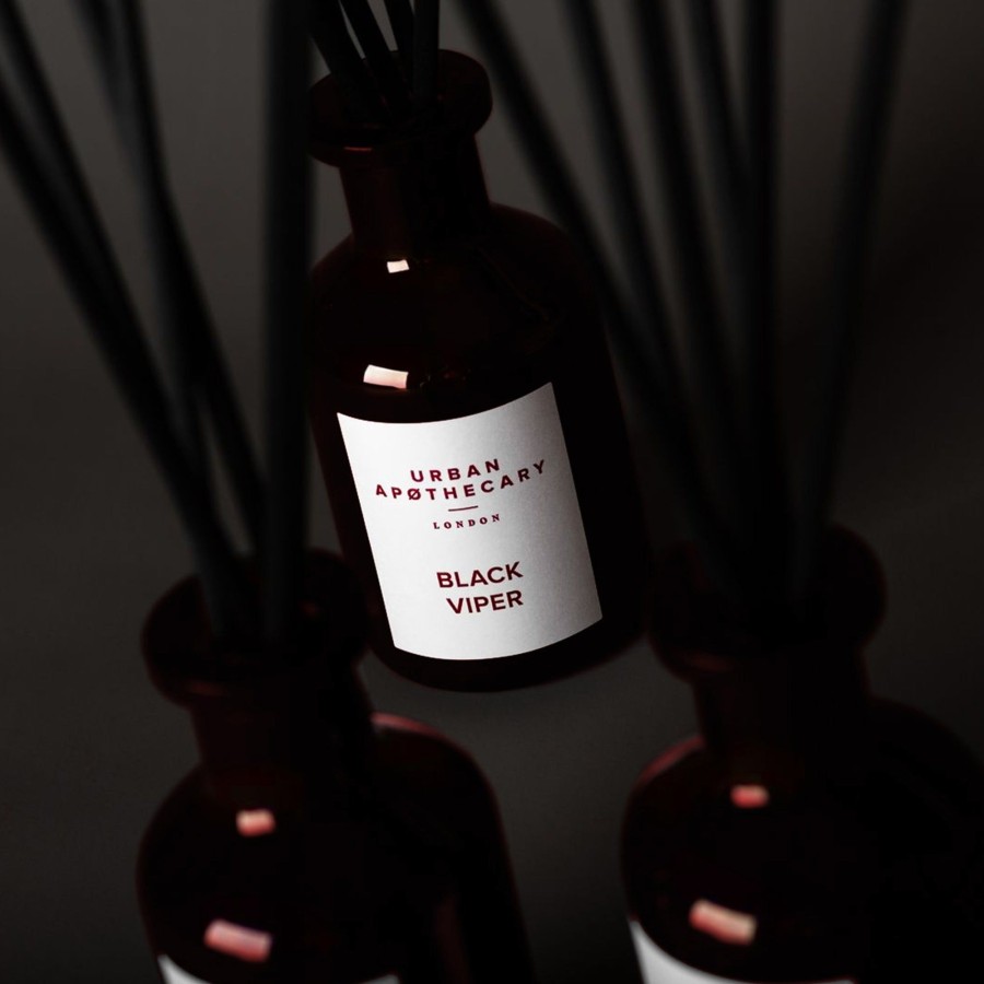 Home Urban Apothecary London | Black Viper, Ruby Red Reed Diffuser