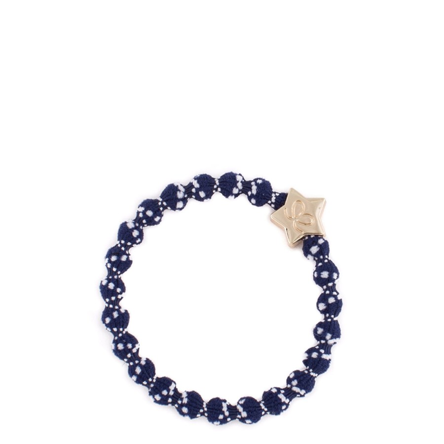 Accessories By Eloise | Gold Star-White On Navy